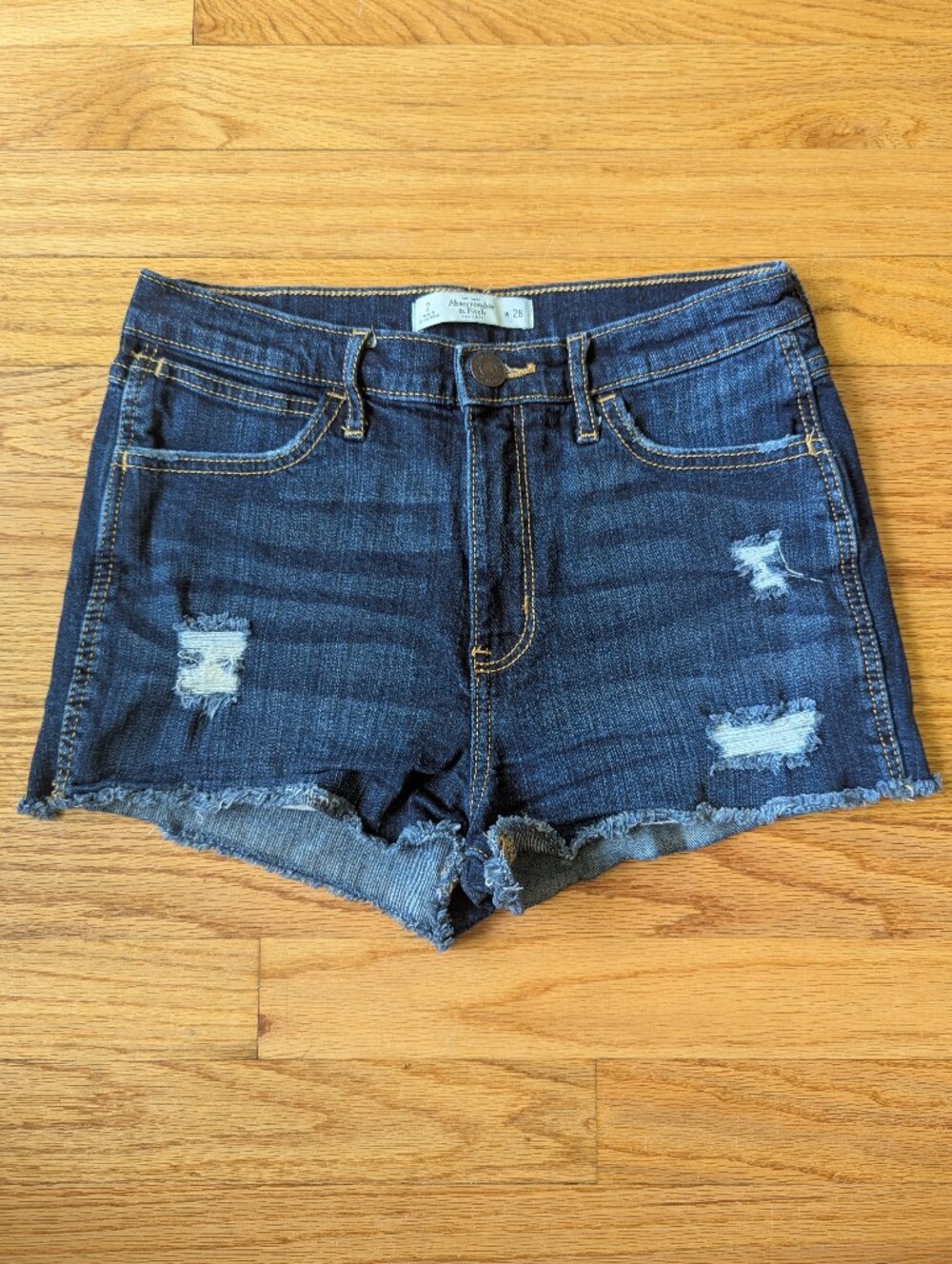 Abercrombie denim shorts, women's size 2